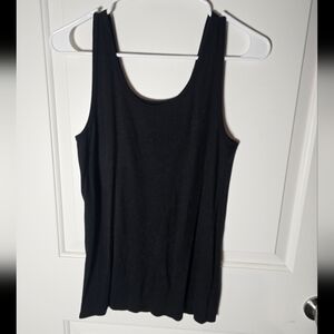Classic Women's Sleeveless Tank Top - Black Time And Tru Xl 16 18